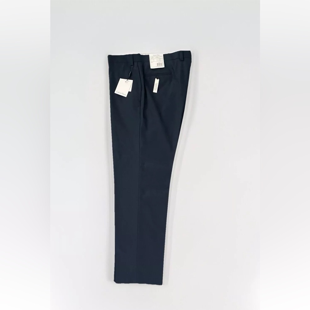 Calvin Klein Flat Front Pant Suit Separates 38x32‎ Style JRDLP Fabric S8W0041